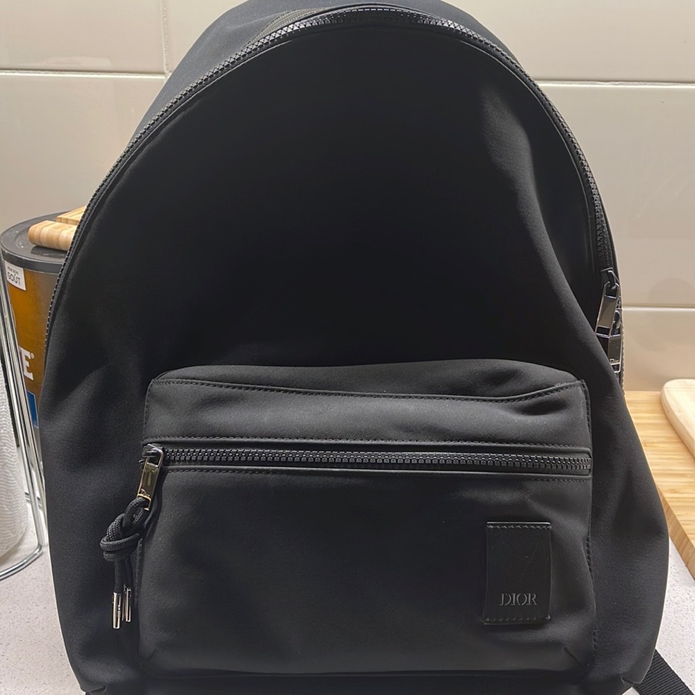 Dior Black backpack